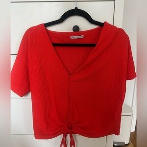 Orange/red Zara Shirt